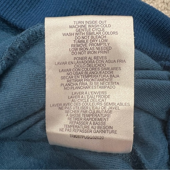 Pusheen Cosmic Hooded Pullover Teal Blue Women’s Sz S - Picture 5 of 8